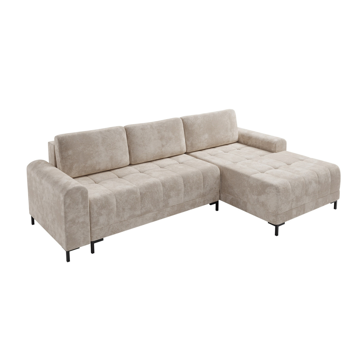 Rohová rozkládací sedací souprava ARIS Pravá