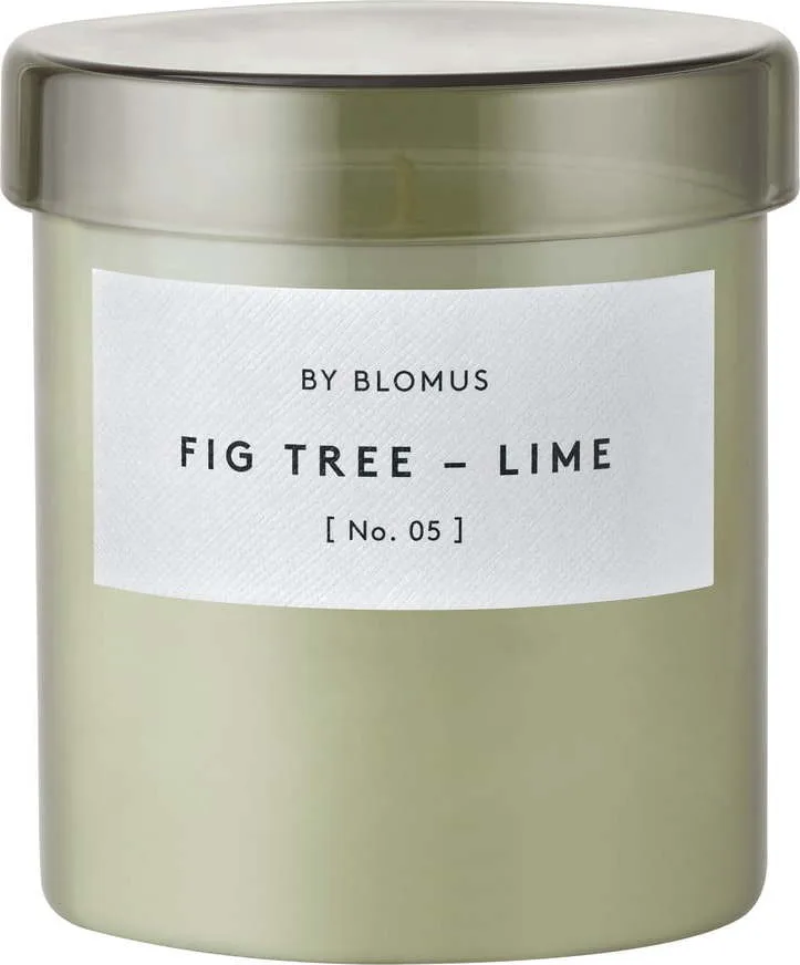 Vonná sojová svíčka doba hoření 45 h Valoa Fig Tree – Lime – Blomus