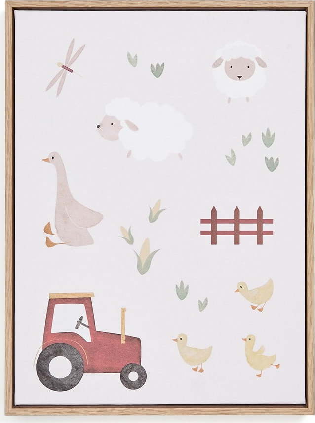 Dětský obrázek 30x40 cm Pecky – Kave Home Kave Home