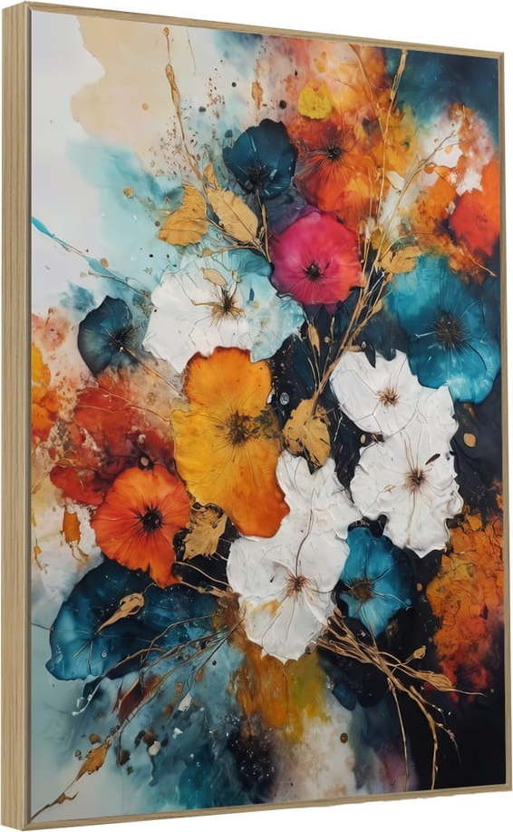 Obraz 60x90 cm Colorful Silhouette of Spring – knor knor