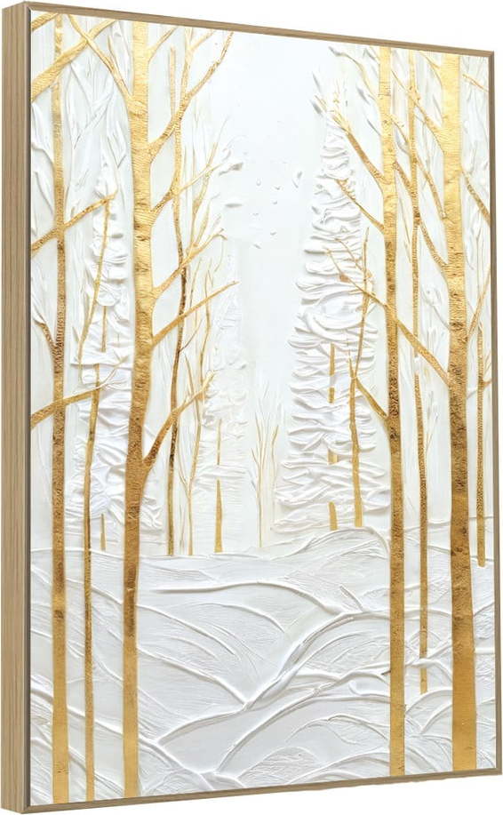Obraz 60x90 cm Golden Trees of Winter – knor knor