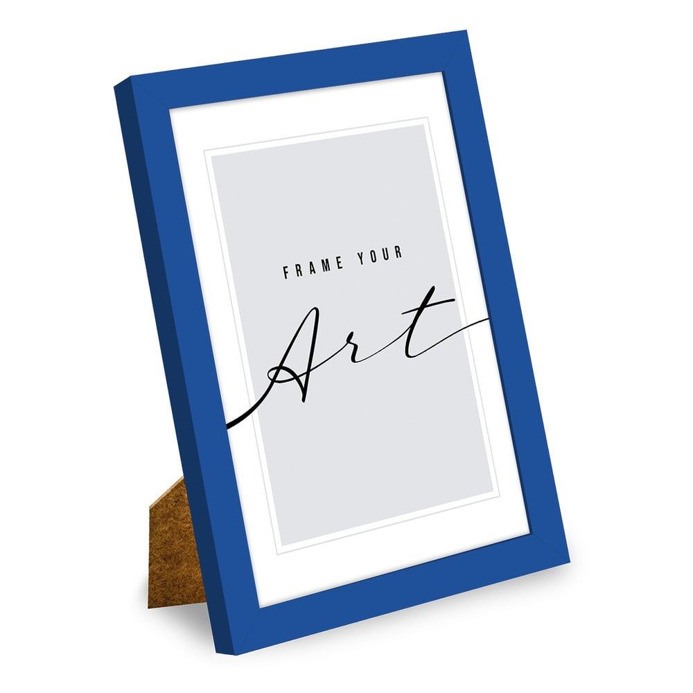 Tmavě modrý stojací/na zeď rámeček 20x26 cm – knor knor
