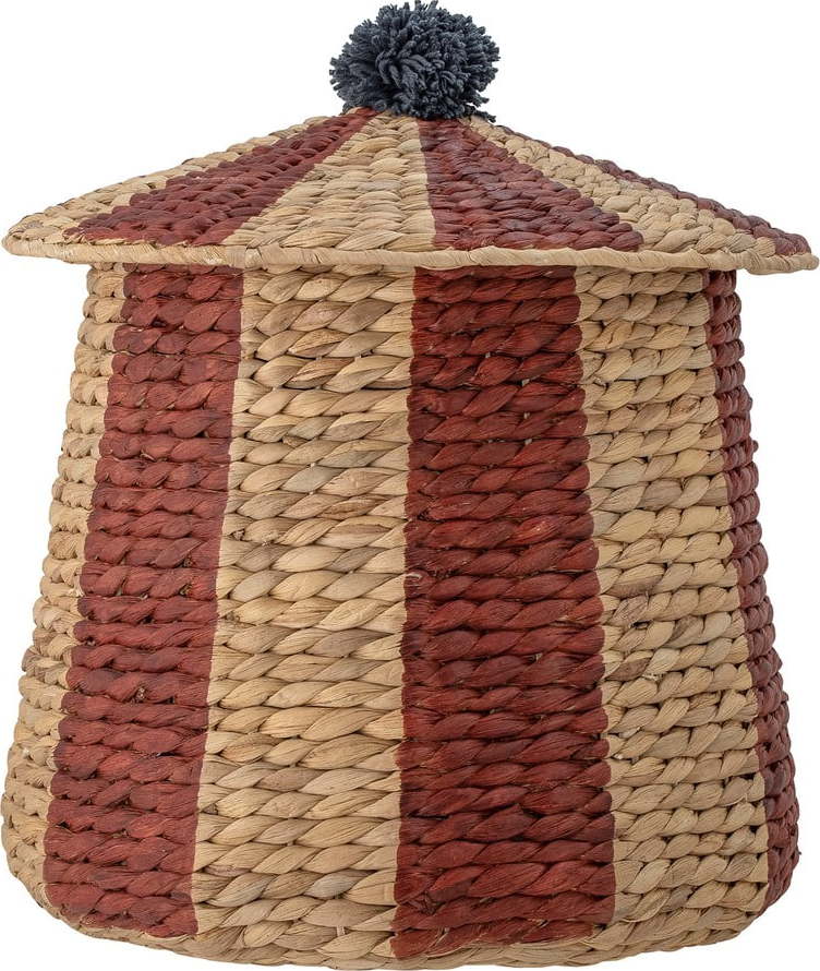 Dětský koš na hračky z vodního hyacintu v přírodní barvě ø 40x40 cm Birsen – Bloomingville Mini Bloomingville Mini