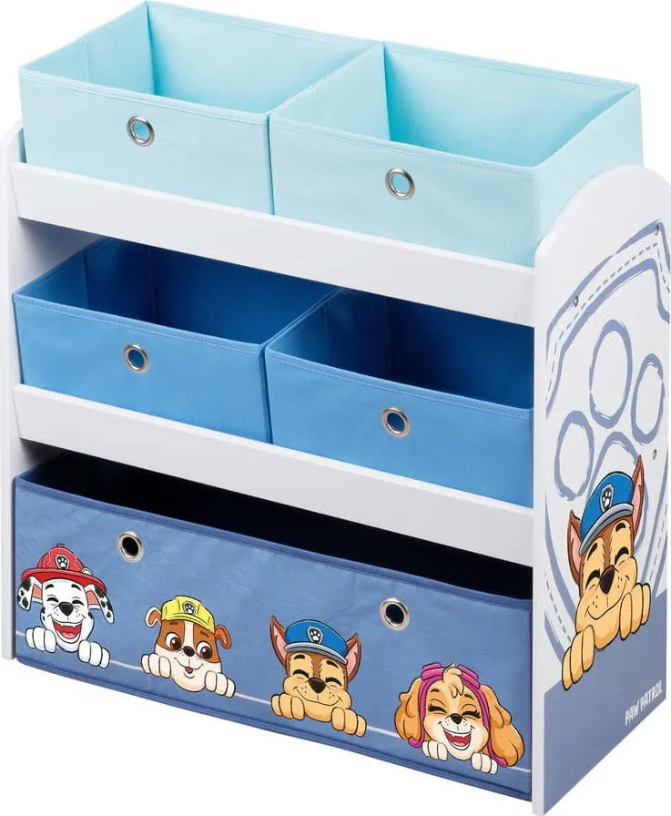 Dětský organizér na hračky 63.5x29.5x67 cm Paw Patrol – Roba
