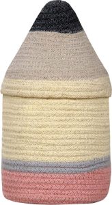 L&aacute;tkov&yacute; dětsk&yacute; ko&scaron; na hračky &oslash; 13x30 cm Pencil Small &ndash; Lorena Canals Lorena Canals