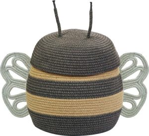 L&aacute;tkov&yacute; dětsk&yacute; ko&scaron; na hračky &oslash; 30x32 cm Mama Bee &ndash; Lorena Canals Lorena Canals