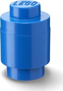 Modr&yacute; &uacute;ložn&yacute; kulat&yacute; box LEGO&reg; LEGO