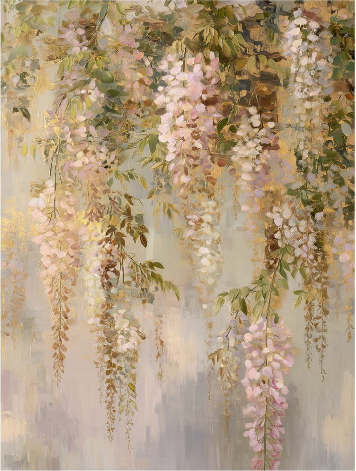 Obraz 60x80 cm Wisteria – Styler Styler