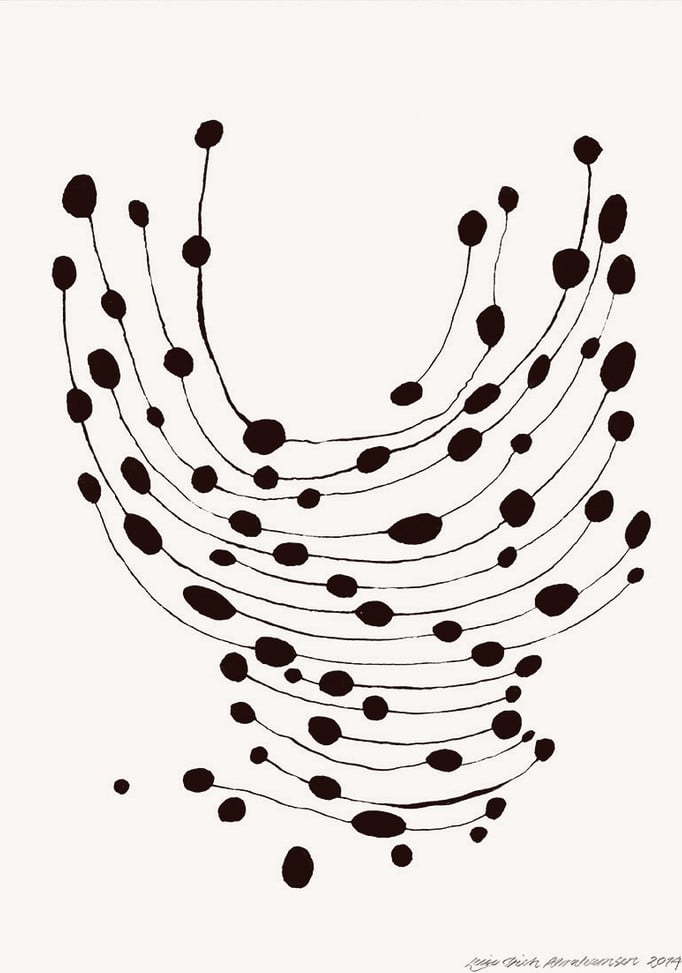 Plakát 30x40 cm Dancing Dots – The Poster Club The Poster Club
