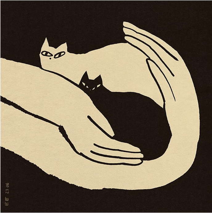 Plakát 30x40 cm Kittens – The Poster Club The Poster Club