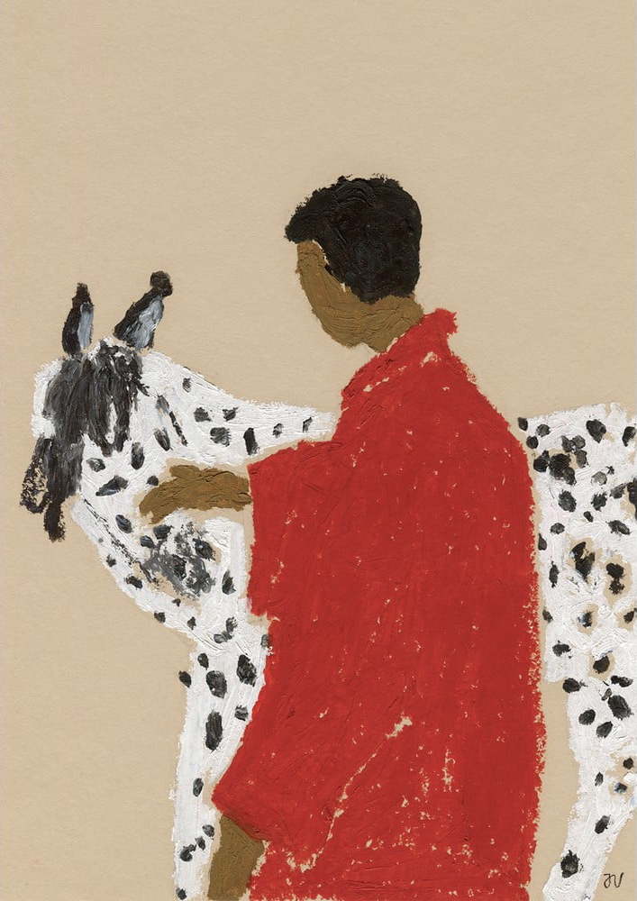 Plakát 30x40 cm Spotted Horse – The Poster Club The Poster Club