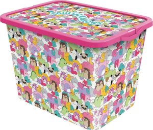 Plastov&yacute; dětsk&yacute; &uacute;ložn&yacute; box 40x29x27 cm Stor &ndash; SQUISHMALLOWS SQUISHMALLOWS