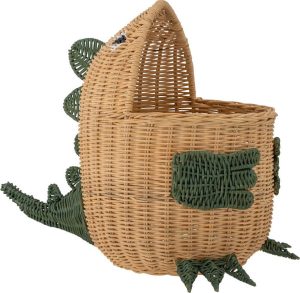 Ratanov&yacute; dětsk&yacute; ko&scaron; na hračky v př&iacute;rodn&iacute; barvě 37x57x48 cm Eddi &ndash; Bloomingville Mini Bloomingville Mini