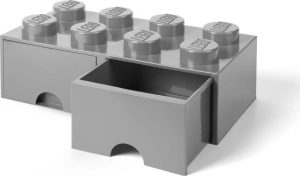 &Scaron;ed&yacute; &uacute;ložn&yacute; box se dvěma &scaron;upl&iacute;ky LEGO&reg; LEGO
