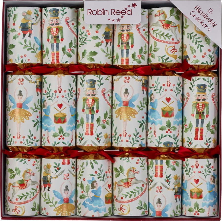 Vánoční crackery v sadě 12 ks Sugarplum – Robin Reed Robin Reed