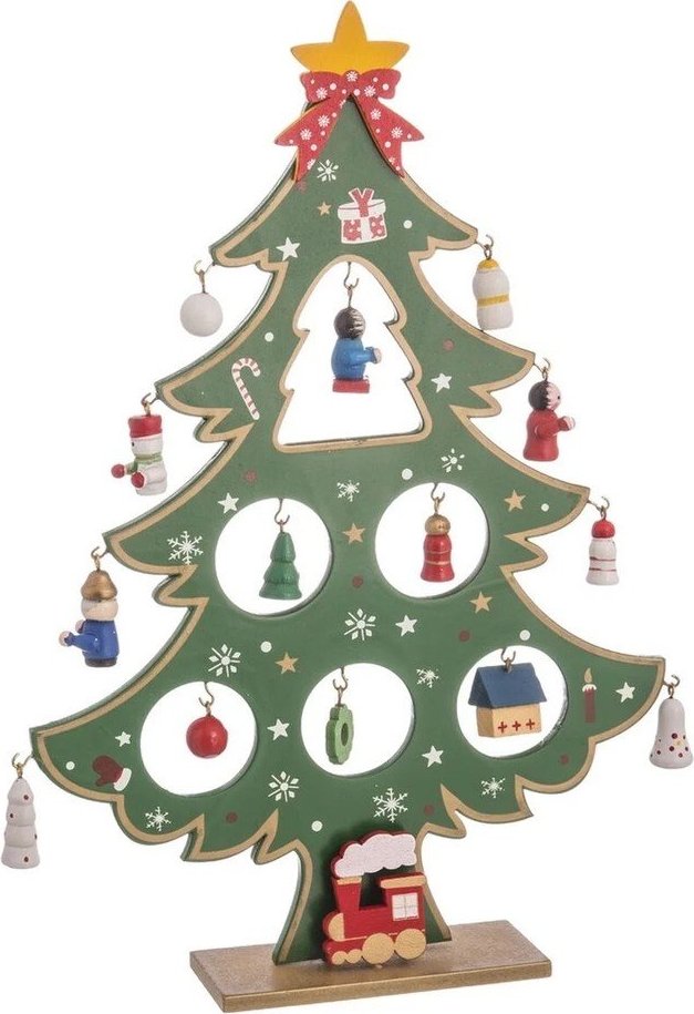 Vánoční figurka (výška 27 cm) Xmas Tree – Casa Selección Casa Selección