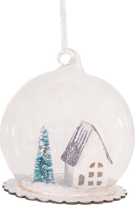 Vánoční koule ø 8 cm Snowy House – Sass & Belle Sass & Belle