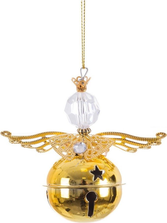 Vánoční ozdoba 10 cm Angel Bell – Casa Selección Casa Selección