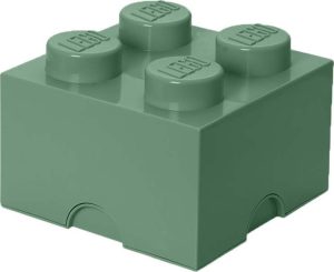 Zelen&yacute; &uacute;ložn&yacute; box čtverec LEGO&reg; LEGO