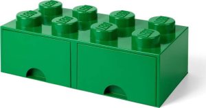 Zelen&yacute; &uacute;ložn&yacute; box se 2 &scaron;upl&iacute;ky LEGO&reg; LEGO
