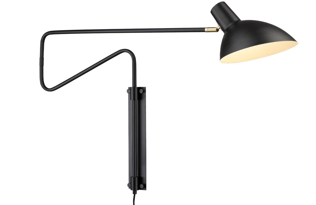 Halo Design Kovová nástěnná lampa Metropole Deluxe Halo Design