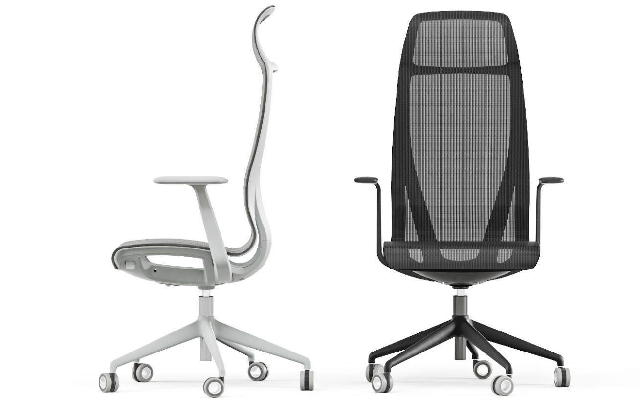 Narbutas Vyšší zelená kancelářská židle D-CHAIR II. Narbutas