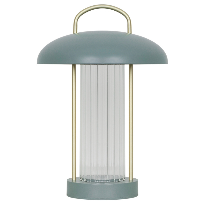 Nordlux Zelená kovová stolní LED lampa Mirano Nordlux