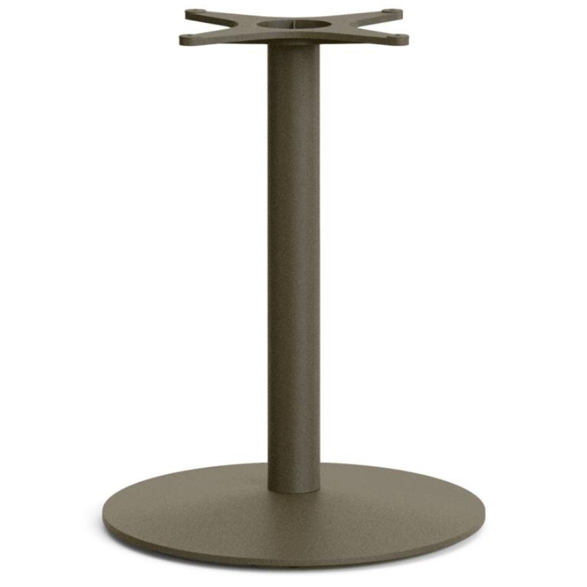 Větší tmavě zelená kovová stolová podnož Kave Home Esilda 72 cm Kave Home