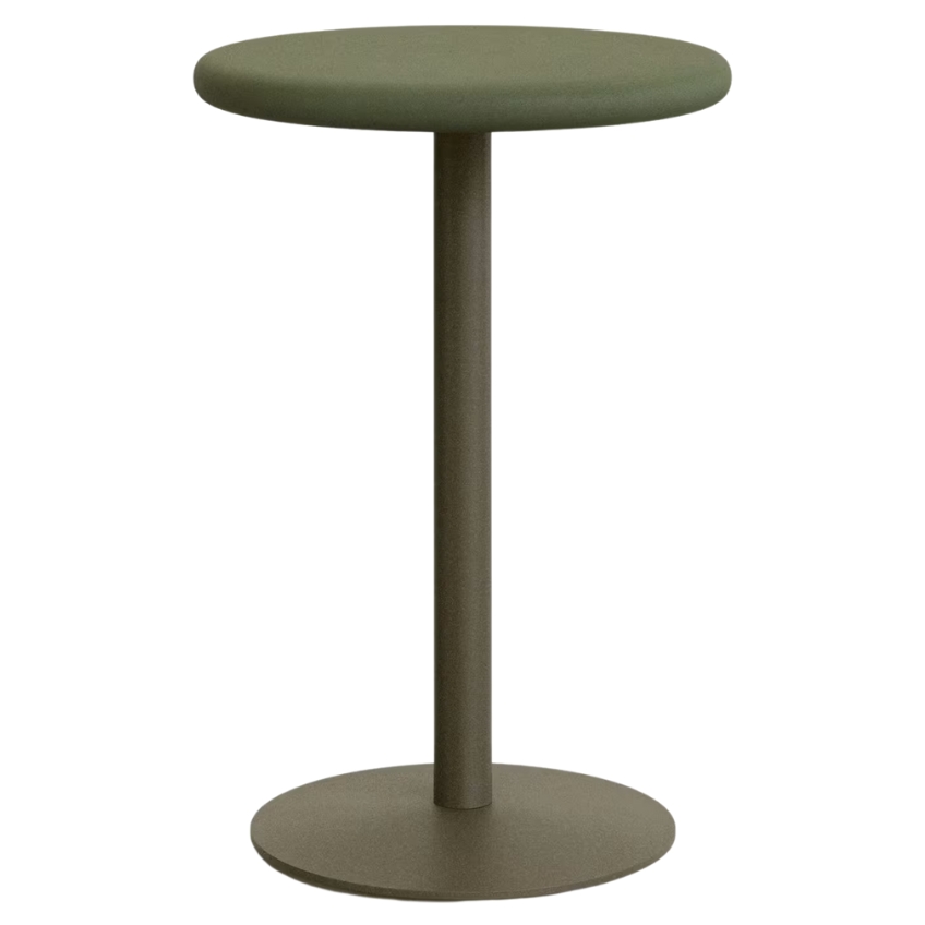 Zelený cementový barový stůl Kave Home Esilda 70 cm Kave Home