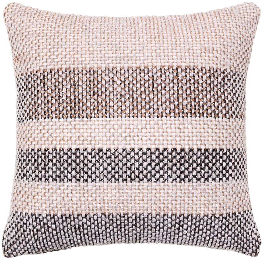 Béžovo-modrý povlak na polštář Kave Home Lunet 45 x 45 cm Kave Home
