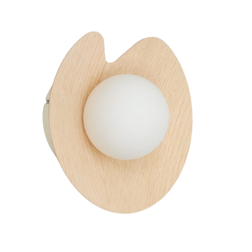 Dřevěné nástěnné světlo Kave Home Wilara 11 cm Kave Home