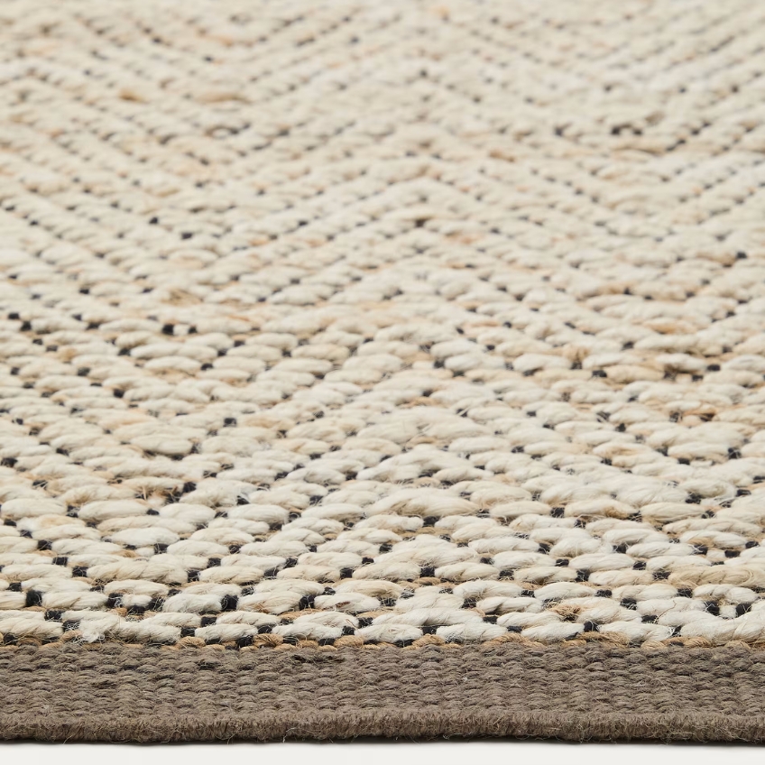 Hnědý jutový koberec Kave Home Arpe 70 x 140 cm Kave Home