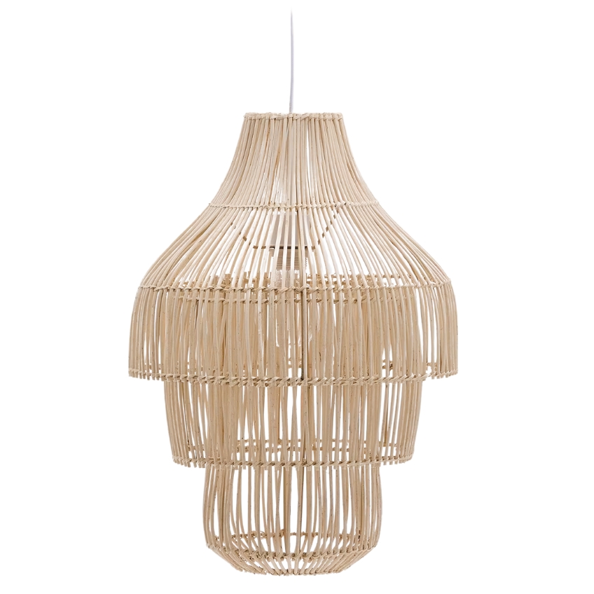 Ratanové závěsné stínidlo Kave Home Janoa 38 cm Kave Home