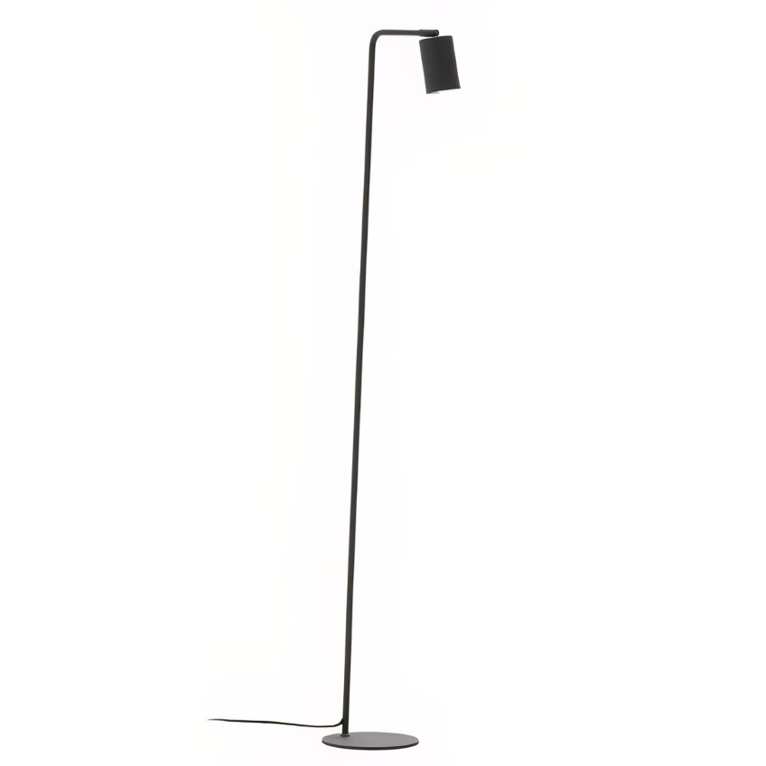 Černá kovová stojací lampa Kave Home Manie 147 cm Kave Home