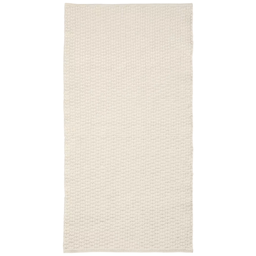 Bílý koberec Kave Home Mascarell 70 x 140 cm Kave Home