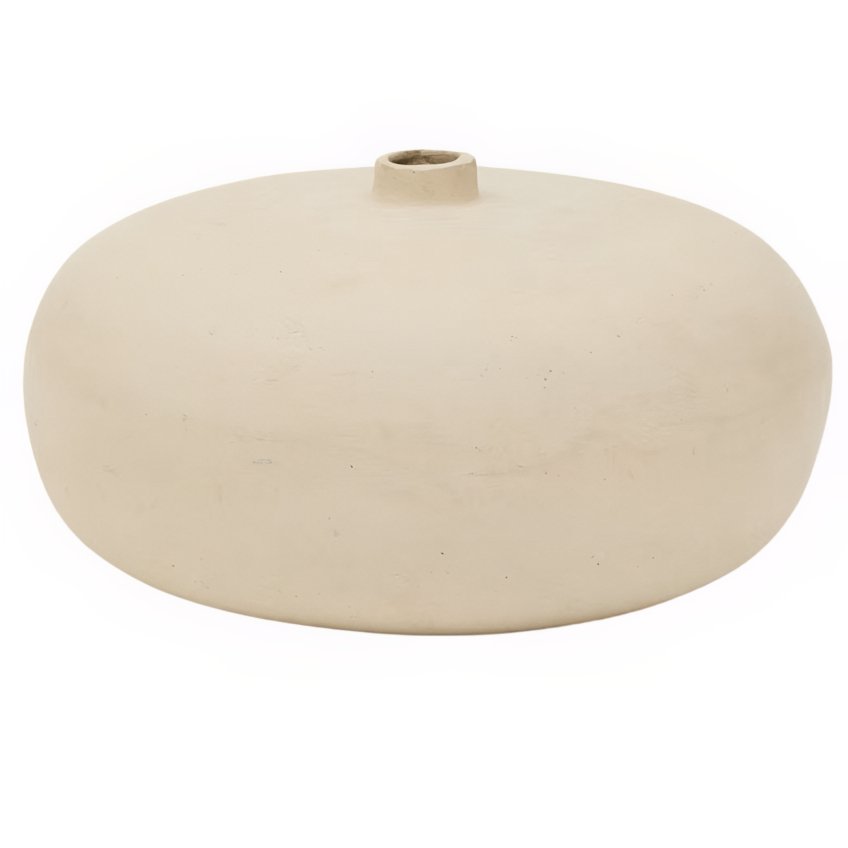 Bílá váza Kave Home Nivala ø 31 cm Kave Home