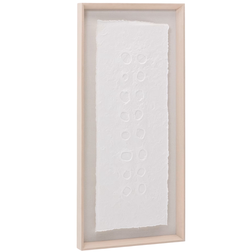 Abstraktní obraz Kave Home Olvin 94 x 44 cm Kave Home
