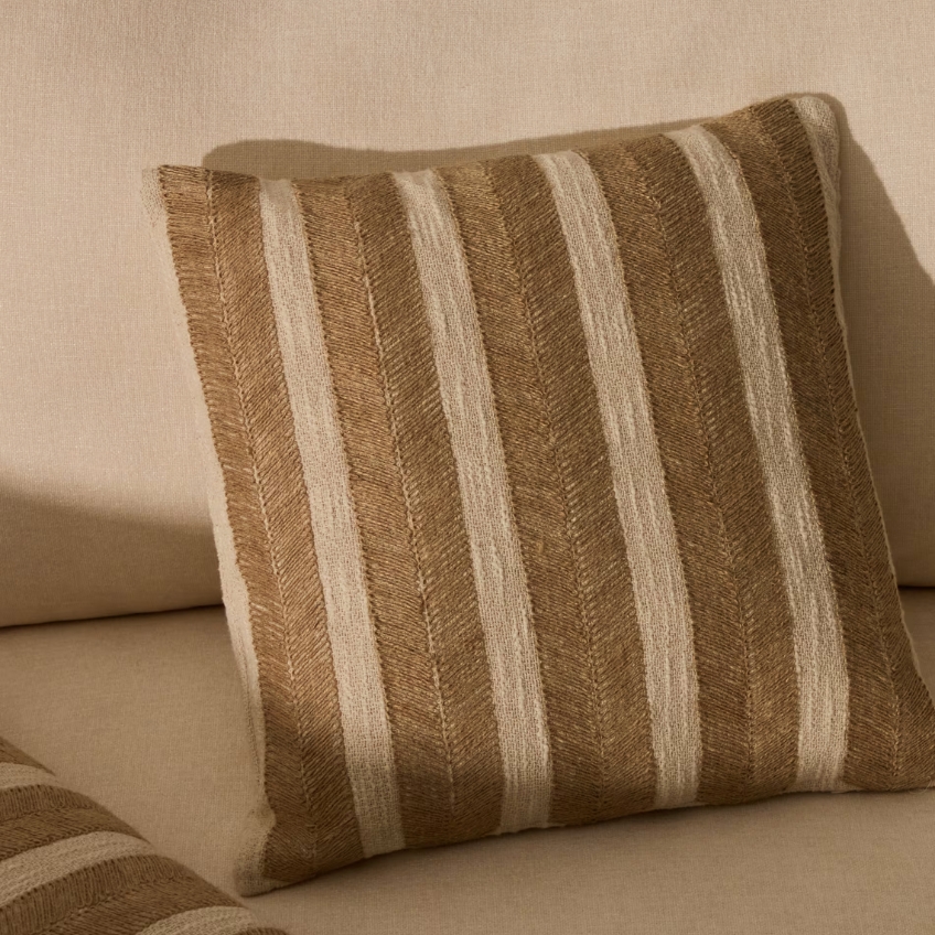 Kave Home Béžový bavlněný povlak na polštář Zailo 45 x 45 cm Kave Home