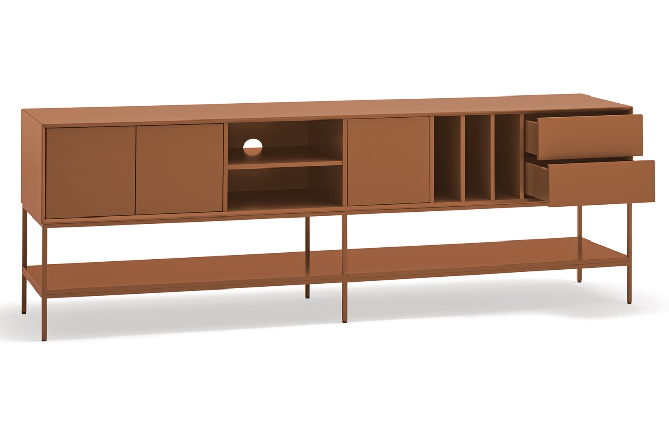 Cihlový TV stolek Teulat Platt 220 x 45 cm Teulat