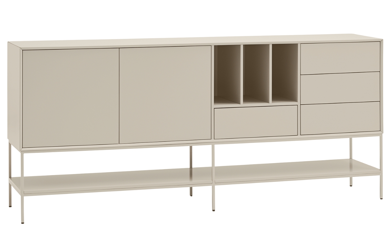 Krémová komoda Teulat Platt 220 x 45 cm Teulat