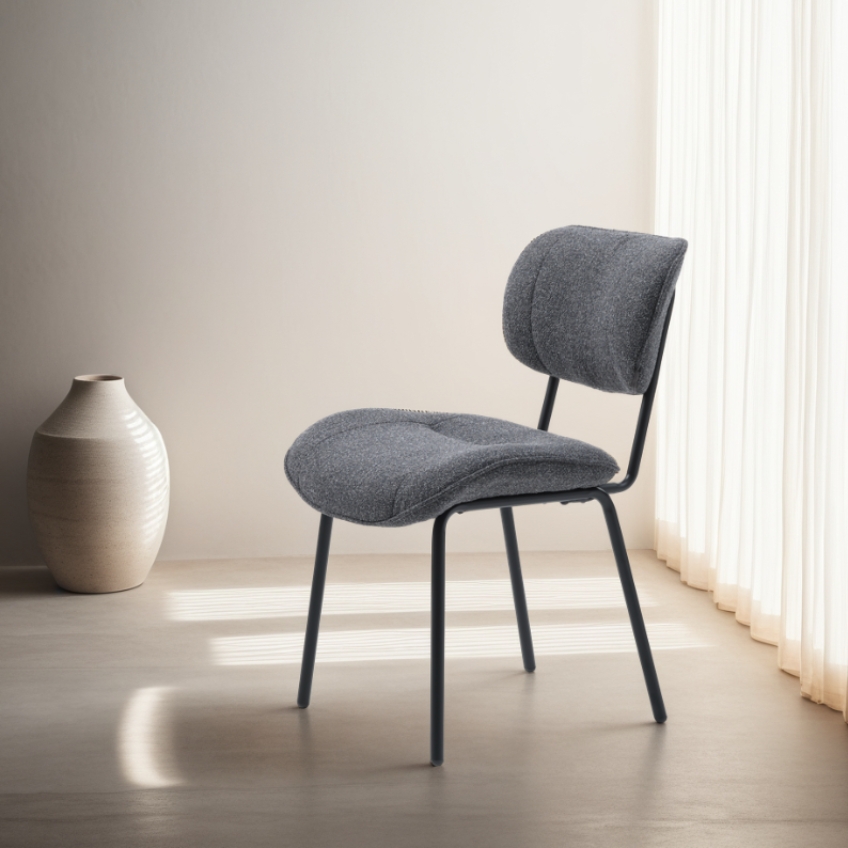 Unique Furniture Bouclé jídelní židle Buffalo Unique Furniture