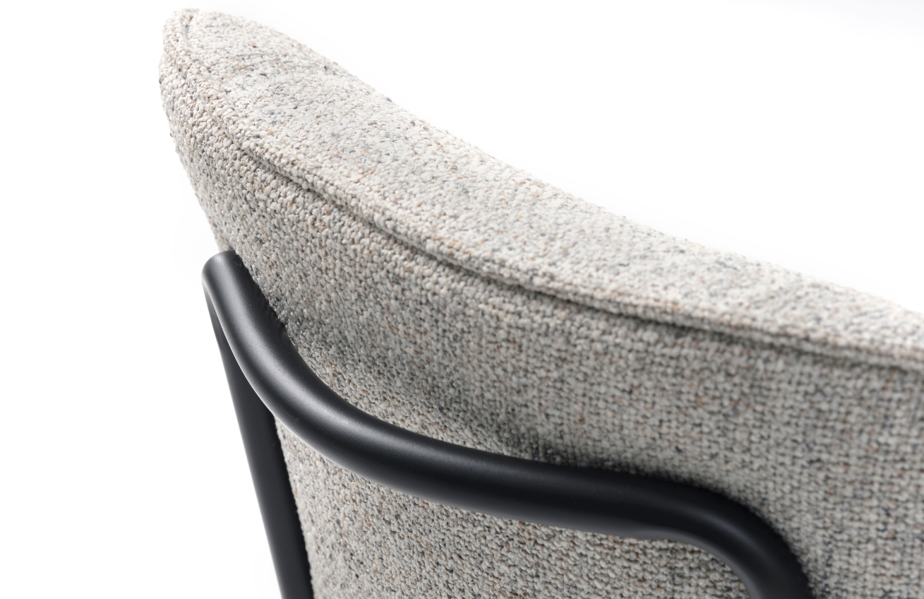 Unique Furniture Bouclé jídelní židle Buffalo Unique Furniture
