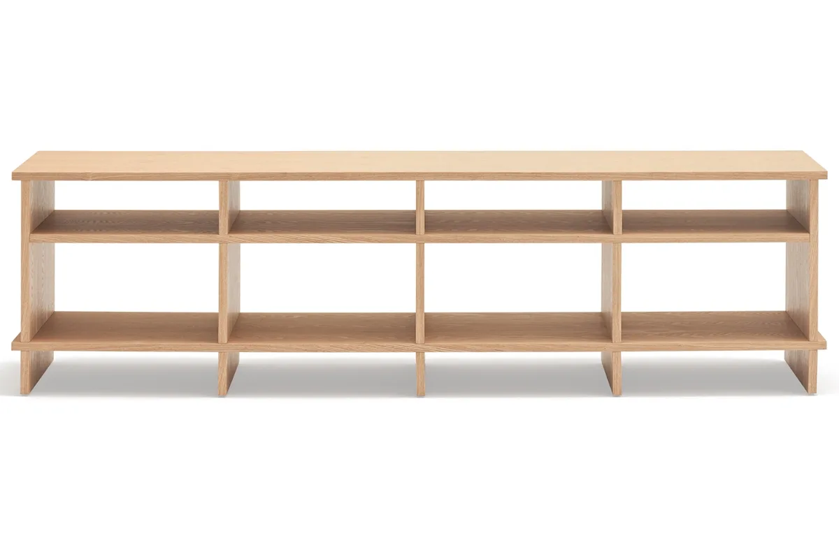 Dubový TV stolek Teulat Inari 180 x 40 cm