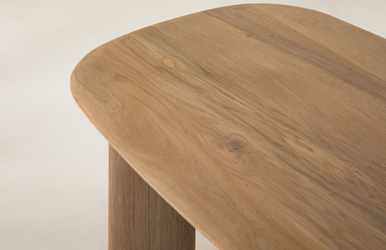 Micadoni Dubový jídelní stůl Aggie 200 x 100 cm Micadoni