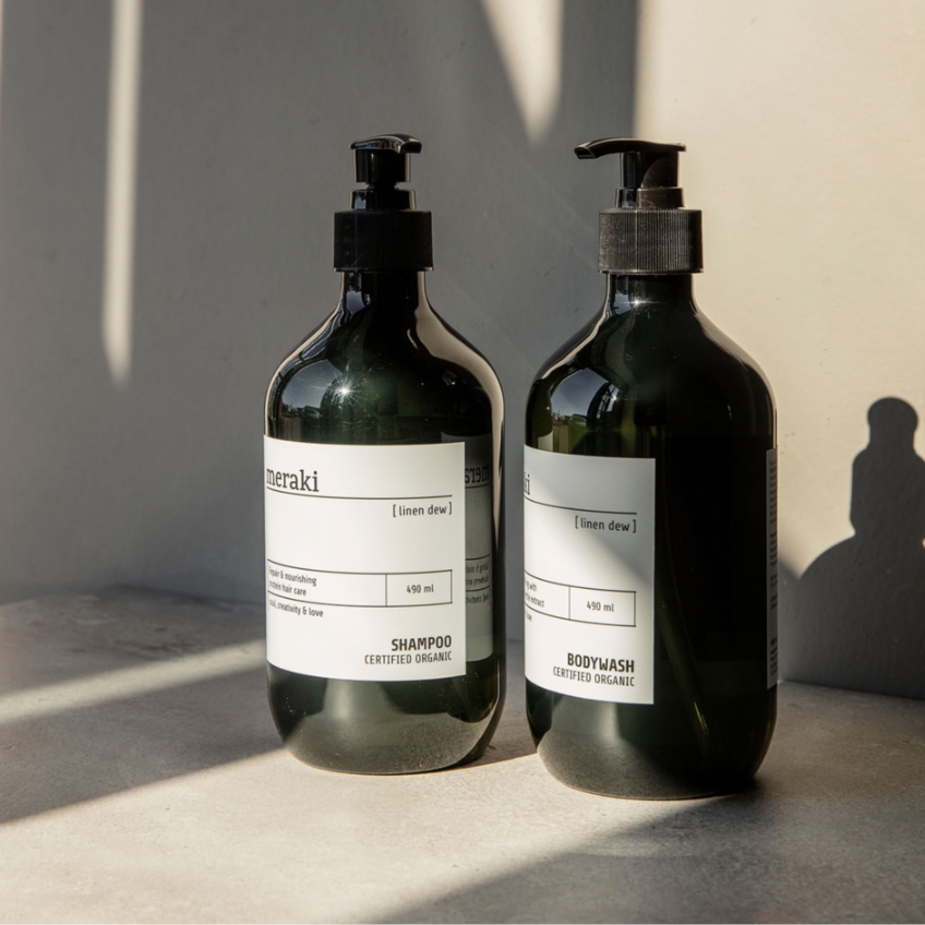 Sprchový gel Meraki Linen Dew 490 ml Meraki