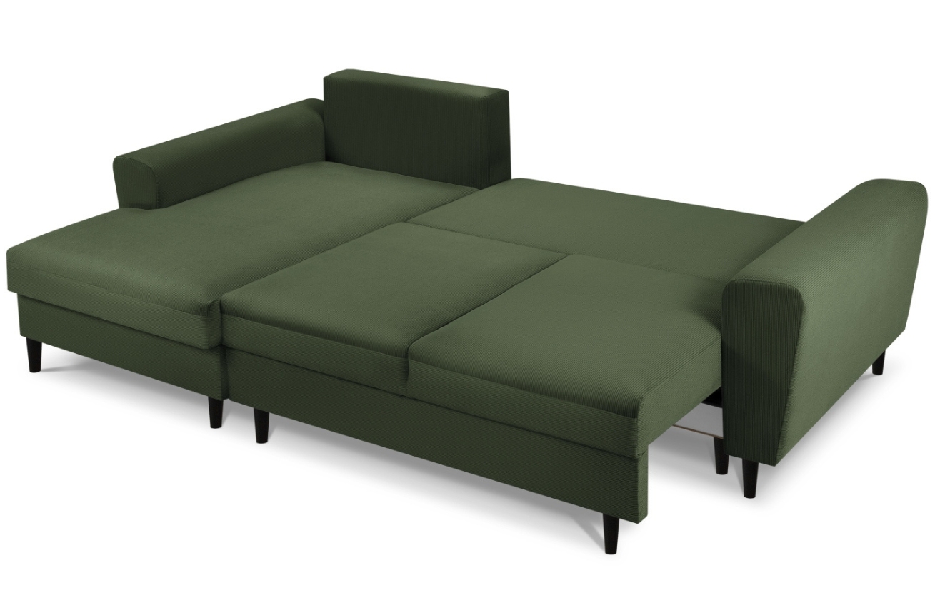 Cosmopolitan Design Manšestrová rozkládací pohovka Kyoto 241 cm