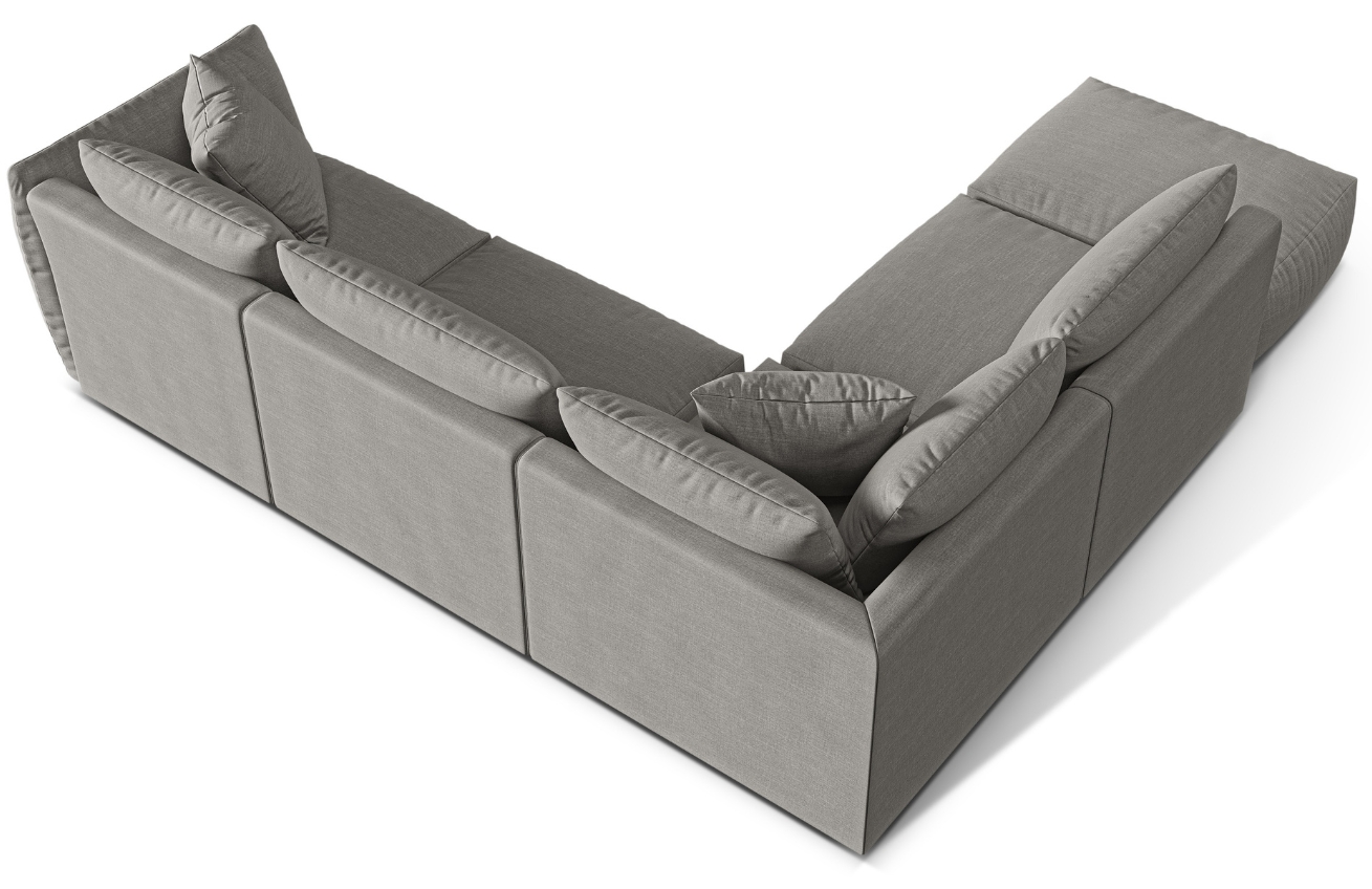 Micadoni Rohová pohovka Chris 295 cm