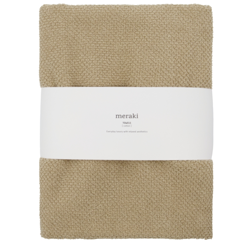 Meraki Sada béžových ručníků MKSolid 100 x 50 cm Meraki