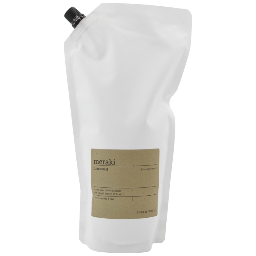Náhradní náplň prostředku na mytí nádobí Meraki Blossom Breeze 1 l Meraki