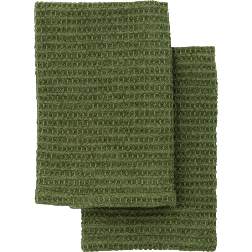 Meraki Sada utěrek MKGreen 30 x 30 cm